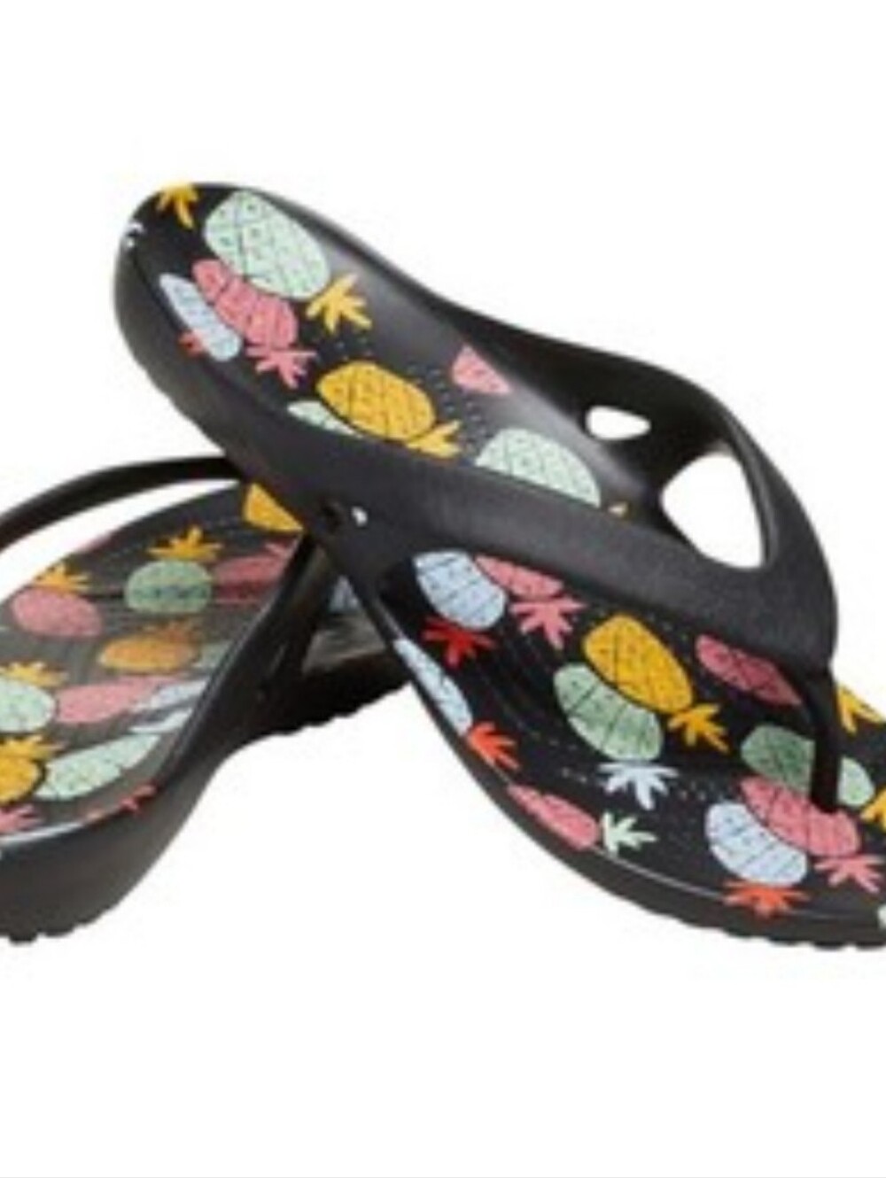 Crocs Kadee 2 Flip-Flop Sandals- Pineapple